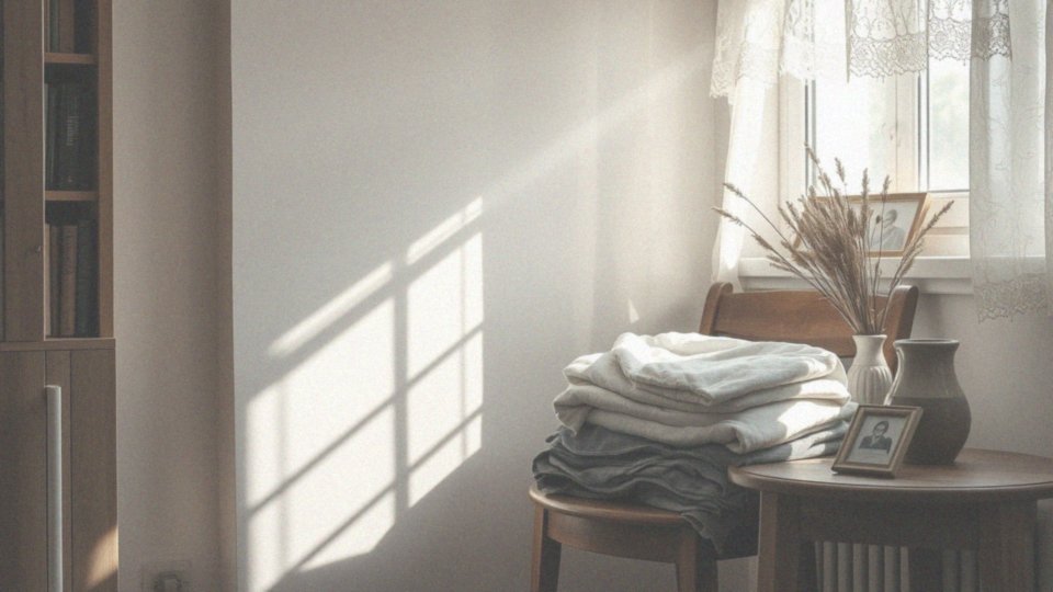 Jakie są praktyki związane z porządkowaniem rzeczy zmarłego po długości 6 tygodni?