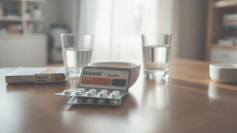 Jakie działanie mają leki przeciwbólowe jak Ketonal i ibuprofen?