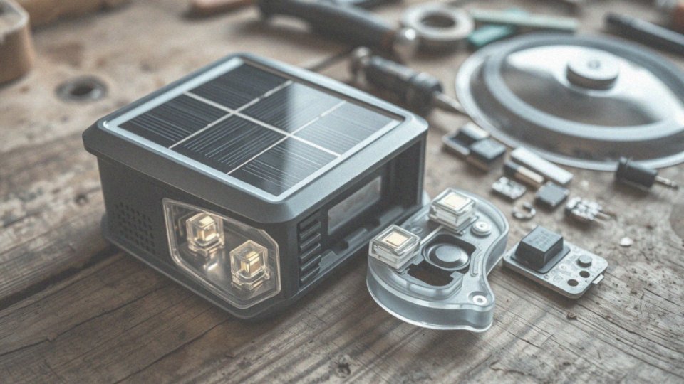 Jakie materiały są używane do produkcji lamp solarnych z czujnikami ruchu?