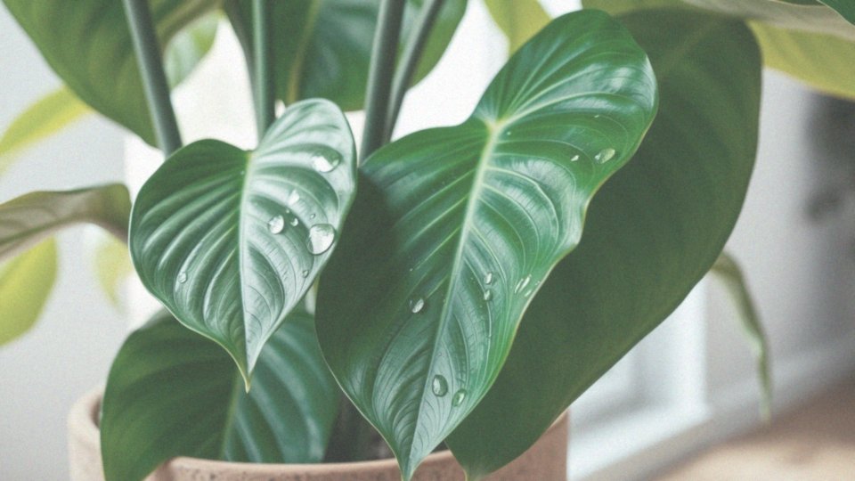 Jakie są oznaki, że monstera płacze z powodu przelania?
