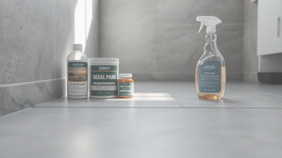 Jakie dodatkowe produkty zabezpieczające są zalecane dla podłóg z mikrocementu?
