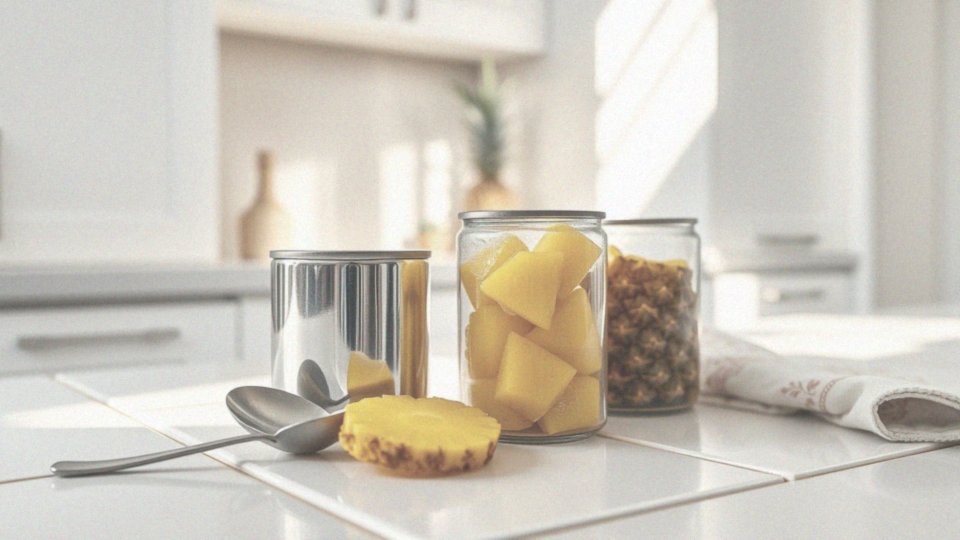 Czy ananas w puszce zawiera przeciwutleniacze?