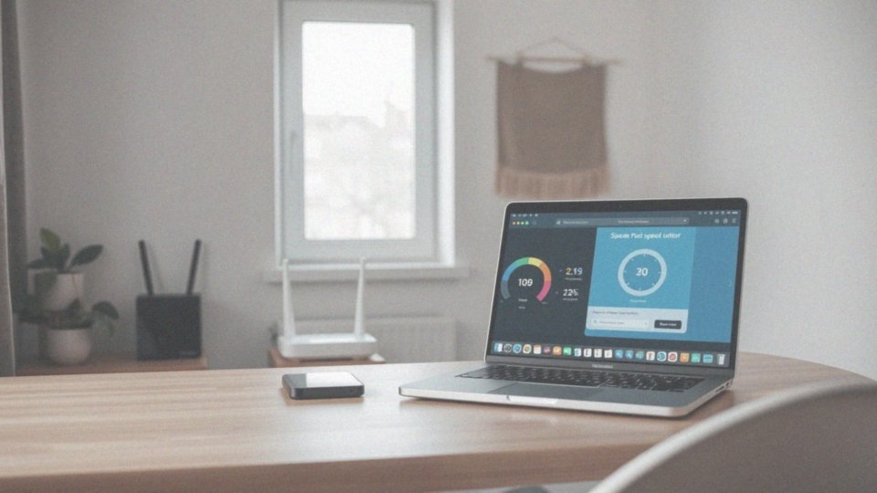 Jak test prędkości może pomóc w identyfikacji problemów z internetem?