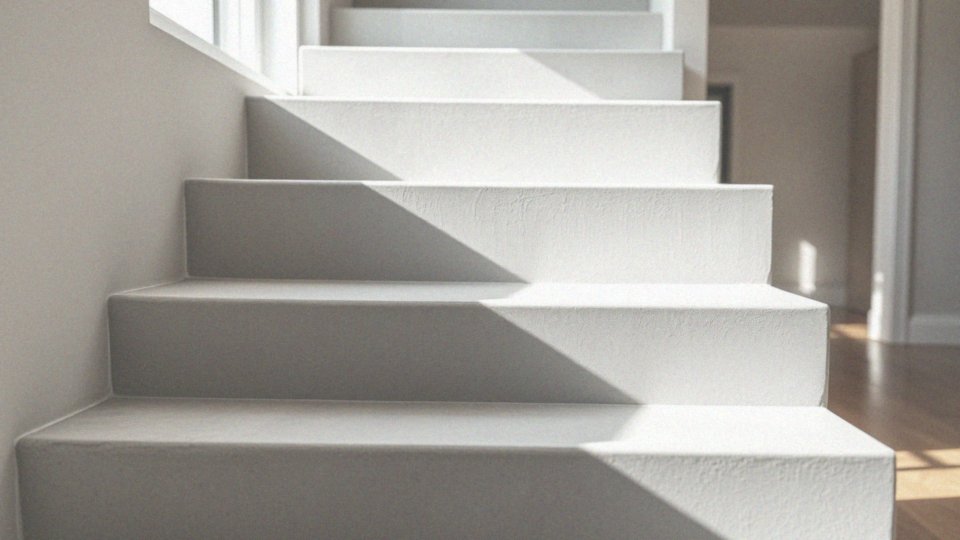 Jak mikrocement wpływa na trwałość schodów?
