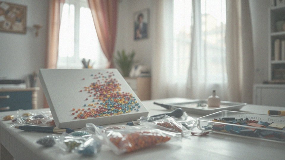 Jak przebiega malowanie diamentami?
