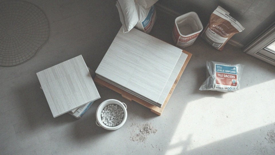 Jakie materiały są potrzebne do układania płytek 60x60?