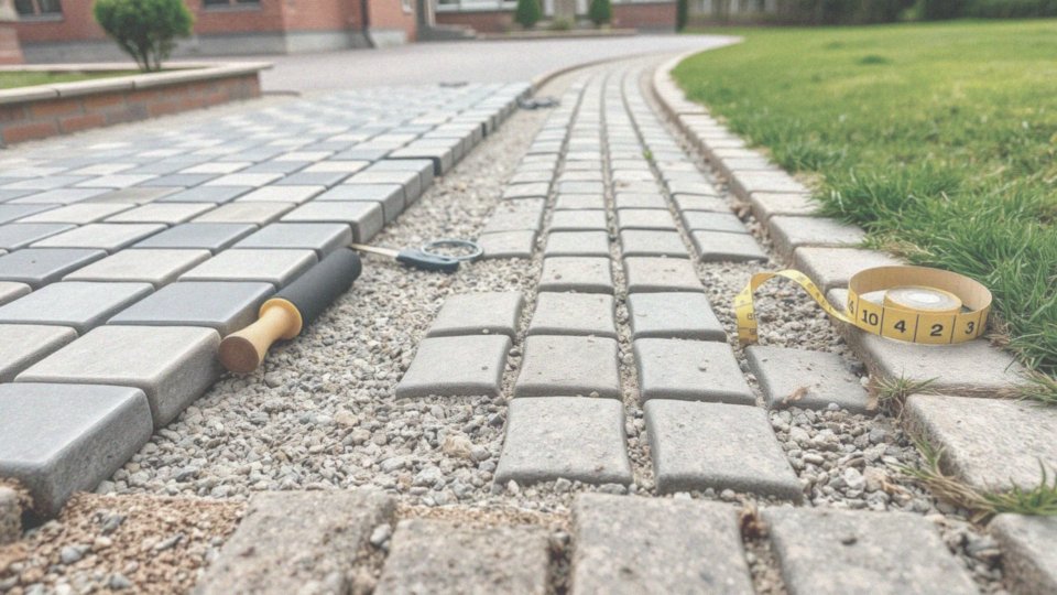 Jaką ilość podsypki potrzebuję pod kostkę brukową?