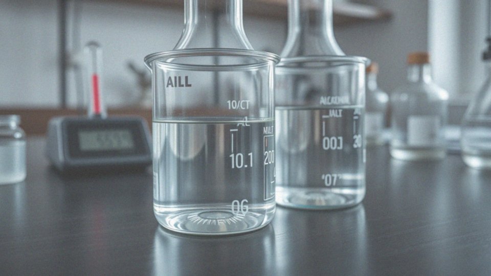 Jak obecność alkoholu wpływa na zamarzanie oleju?