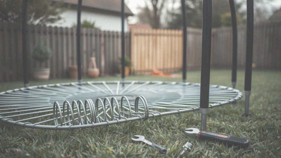 Dlaczego obecność osoby dorosłej jest ważna podczas składania trampoliny?