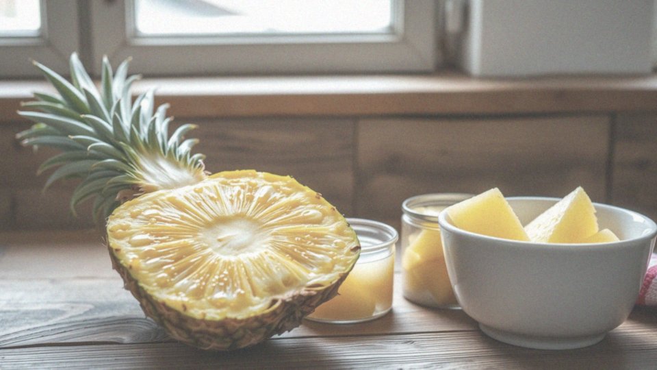 Jak ananas w puszce wypada w porównaniu do świeżego ananasa?