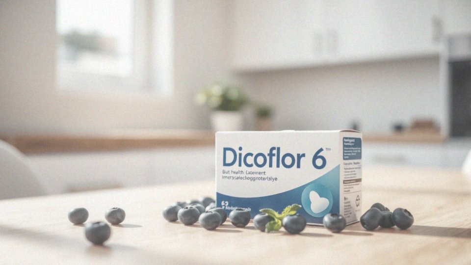 Jakie składniki znajdują się w preparacie Dicoflor 6?