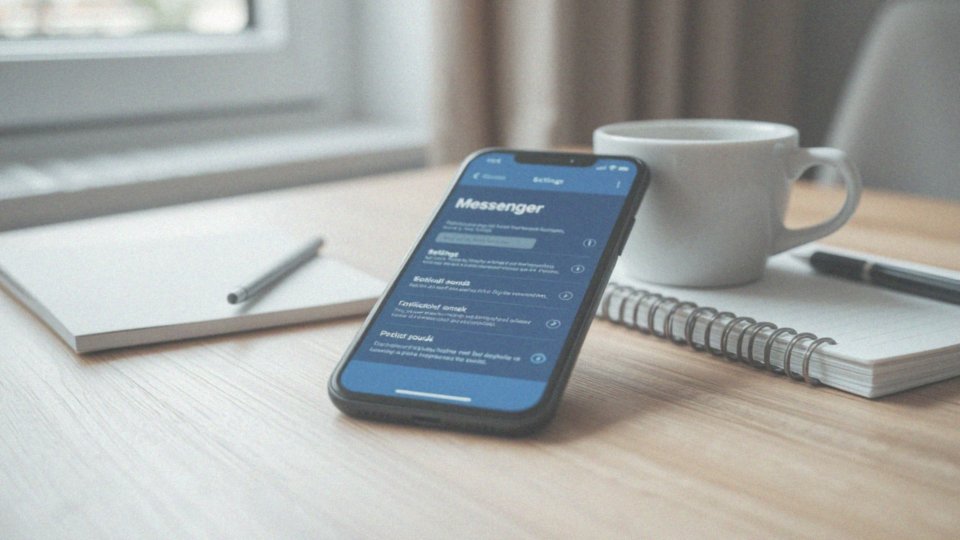Jakie dźwięki powiadomień można wyciszyć w Messengerze?